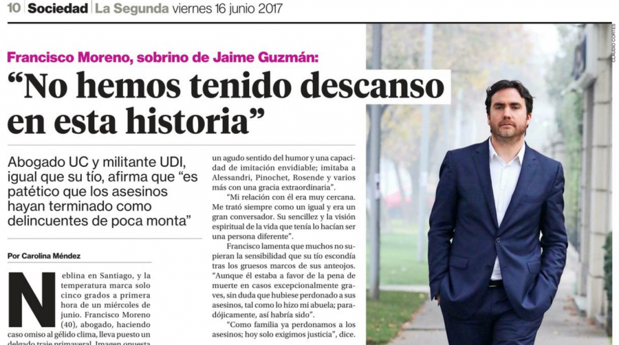 Francisco Moreno No hemos tenido descanso en esta historia Fundación