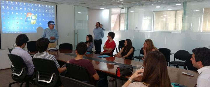 Visita de Escuela de Verano de Secundarios de la Fundación Jaime Guzmán a la Municipalidad de Las Condes