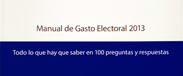 Manual de Gasto Electoral – 2013