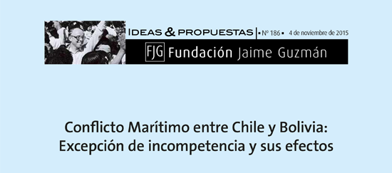 Conflicto Marítimo entre Chile y Bolivia: excepción de incompetencia y sus efectos