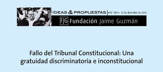 Fallo del Tribunal Constitucional: una gratuidad discriminatoria e inconstitucional