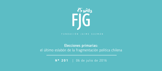 Elecciones primarias: el último eslabón  de la fragmentación política chilena