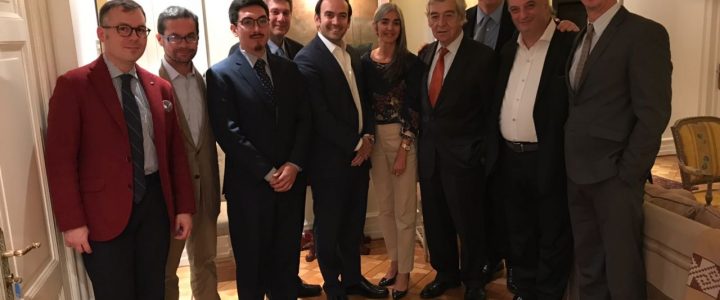 Claudio Arqueros asiste a cena en honor a Vice Presidente de la legislatura Argentina