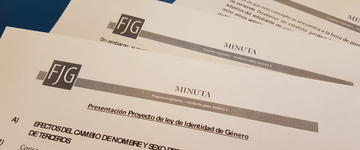 Minuta Presentación Proyecto de Ley de Identidad de Género