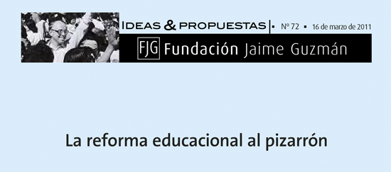 La reforma educacional al pizarrón