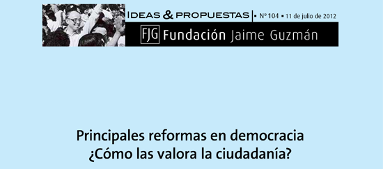 Principales reformas en democracia: ¿Cómo las valora la ciudadanía?