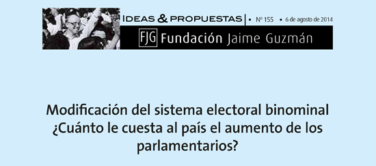 Modificación del sistema electoral binominal: ¿cuánto  le cuesta al país el aumento de los parlamentarios?