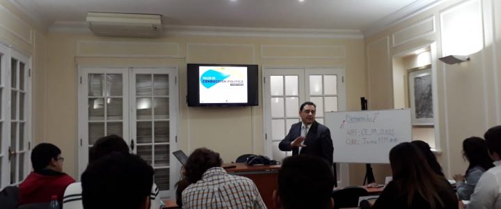 Comienza una nueva versión del Taller de Conducción Política Santiago