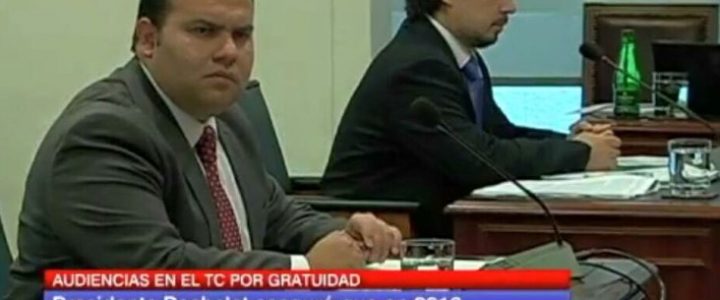 Máximo Pavez expone en audiencias públicas del Tribunal Constitucional