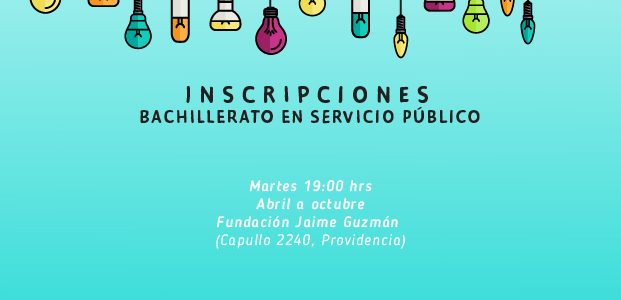 Abiertas las inscripciones para el Bachillerato en Servicio Público 2016