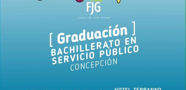 Graduación de los alumnos del Bachillerato en Servicio Público en la Región del Bío Bío
