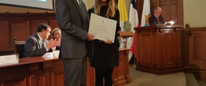 Premio Jaime Guzmán 2017: “Haber sido reconocido en esta asignatura es algo que me llena de orgullo”