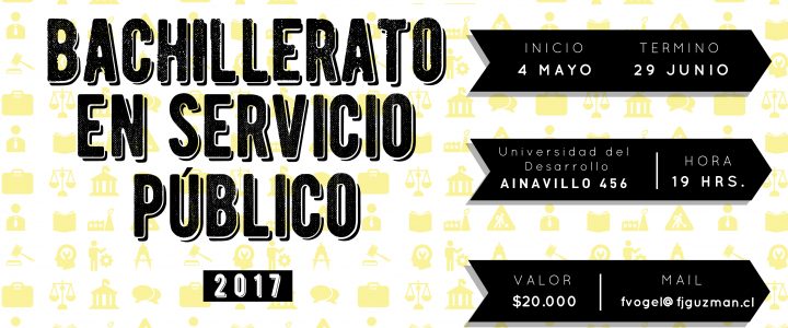 El Bachillerato en Servicio Público en Concepción viene con Nueva Malla!