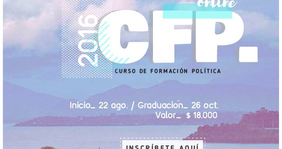 Inscríbete en el Curso de Formación Política para la Región Metropolitana y en su versión online