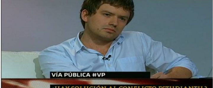 Director del área jóvenes en programa Vía Pública de TVN 24 hrs.