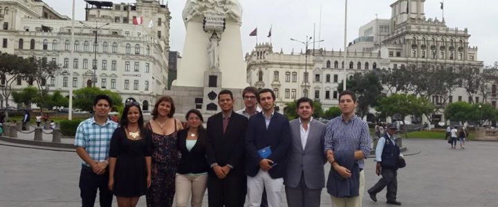 Coordinador universitario FJG participa de intercambio de jóvenes líderes en Perú