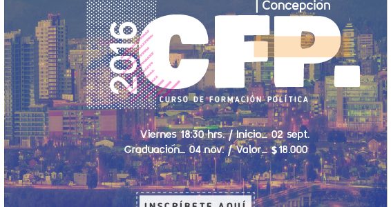 Comienzan las inscripciones para el Curso de Formación Política en Concepción