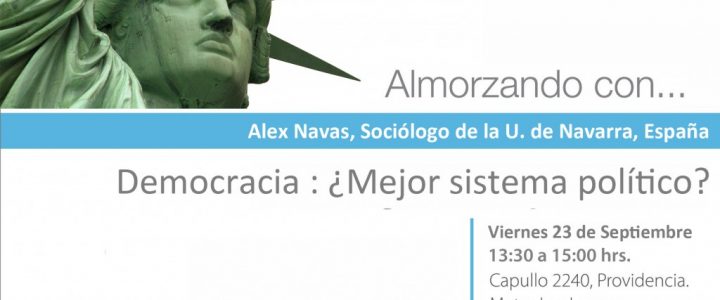 Almorzando con… Alex Navas