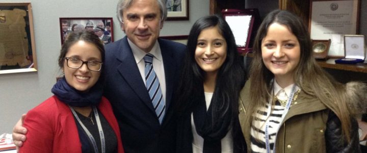 Pasante de Blackstone Legal Fellowship realiza intercambio en la Fundación Jaime Guzmán