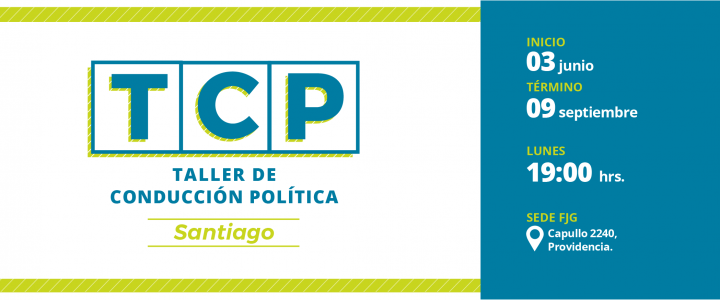 Se abren las postulaciones para el Taller de Conducción Política en su versión 2019