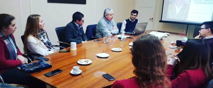 Gonzalo Cordero visitó la FJG