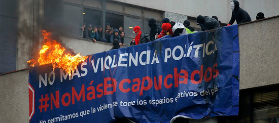 La violencia en el Instituto Nacional