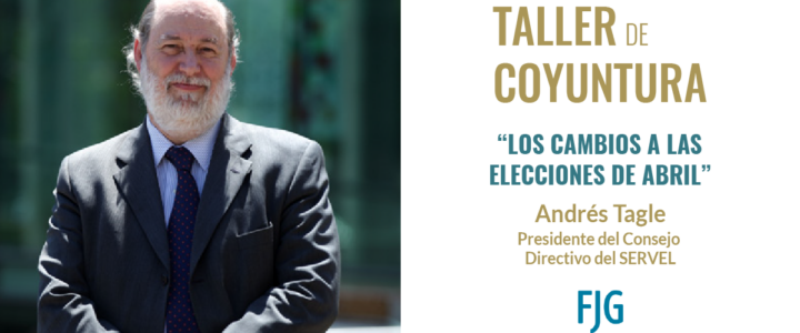 Andrés Tagle conversó con la FJG sobre las elecciones de abril